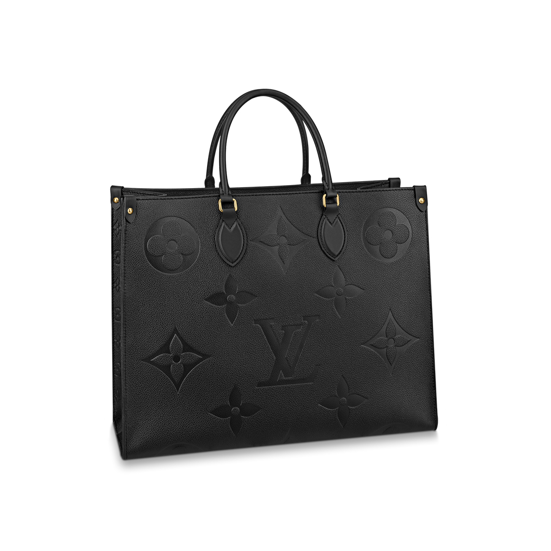 Louis Vuitton ONTHEGO GM Monogram Handbag M44925 Black 